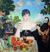 The Merchant Wife Boris Kustodiev